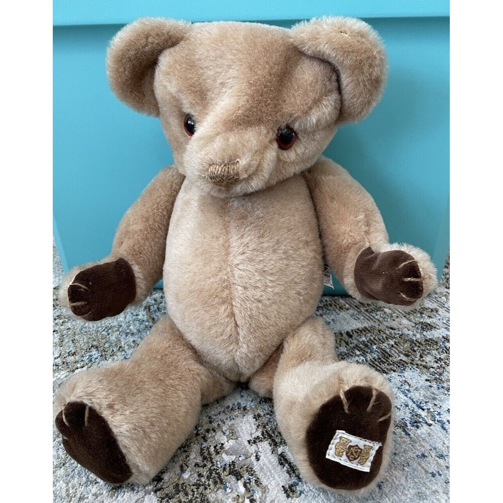 1983 Vintage House Of Nisbet Teddy Bear Jointed England Numbered 596/2500
